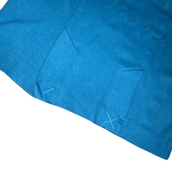 Cabi Womens Pencil Skirt W/ Pockets-Teal-Size 0-GUC - Picture 5 of 6